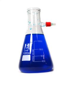Eisco Labs 1000ml Borosilicate Glass Filtering Flask