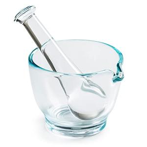 4oz Glass Mortar and Pestle for Lab Use