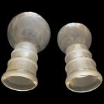 Set of 2 Vintage Chemistry Boiling Flasks