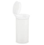 12 Pack Clear Plastic Pill Bottles with Caps