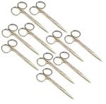 Fine Point Straight Micro Dissecting Scissors - 10 Pack