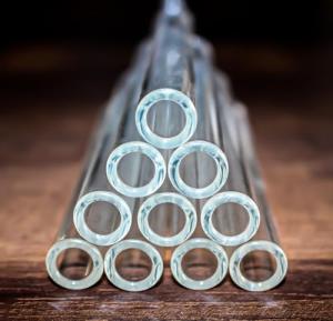 10 Pack 4-Inch Borosilicate Glass Blowing Tubes
