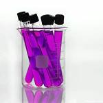 40pcs Glass Serological Test Tubes with Caps