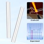 Akamino 20-Pack Clear Borosilicate Glass Tubes