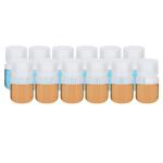 12Pcs 30ml Wide Mouth Lab Reagent Bottles
