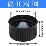 AYLIFU 20mm Sealed Screw Caps for Bottles (16-Pack)