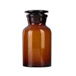 60mL Wide Mouth Amber Glass Reagent Bottle