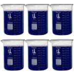 1000ml Borosilicate Low Form Beaker Set of 6