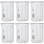 1000ml Borosilicate Low Form Beaker Set of 6
