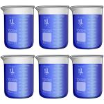 1000ml Borosilicate Low Form Beaker Set of 6