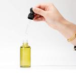 100ml Olive Green Glass Dropper Bottles - 2 Pack