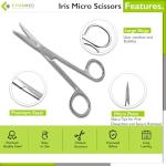 Cynamed Iris Precision Micro Dissecting Scissors (Pack of 3)