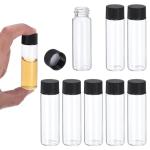 15ml Clear Glass Vials - 8 Pack