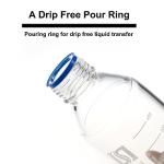 1000ml Graduated Glass Media Storage Bottle