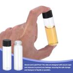 15ml Clear Glass Vials - 8 Pack