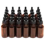 30-Pack Amber Glass Bottles with Droppers and Funnels