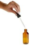 30-Pack Amber Glass Bottles with Droppers and Funnels
