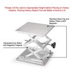 Stonylab Stainless Steel Lab Scissors Jack, 11.8