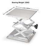 Stonylab Stainless Steel Lab Scissors Jack, 11.8