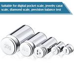 TOODOO Calibration Weights Set with Tweezer - Silver