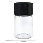 120 Packs 2ML Clear Glass Vials for Oils