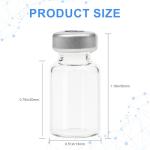 10 Pack of 2ml Sterile Glass Vials