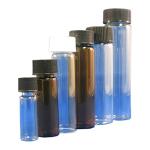 Borosilicate Glass Sample Vial with Solid Cap (100)