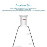 StonyLab 1L Borosilicate Erlenmeyer Flask 24/40