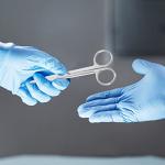 14 CM Stainless Steel Surgical Dissecting Scissors