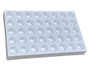 20ml Vial Rack with 40 Holes - 28mm