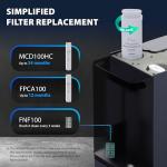 iSpring RCD100HCG Hot & Cold Countertop RO System