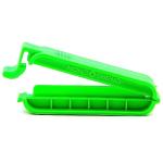 12-Pack Green Dialysis Bag Clamps, 60mm Closure