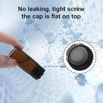 10 ml Brown Screw Cap Glass Sample Bottles