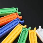 12-Pack Green Dialysis Bag Clamps, 60mm Closure