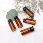 10 ml Brown Screw Cap Glass Sample Bottles