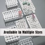 Stainless Steel Test Tube Rack with Z Stand