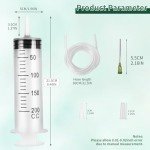 200ml Syringe with 31.5" Tube and 14G Needle