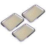 3-Piece Stainless Steel Dissecting Tray Set
