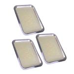 3-Piece Stainless Steel Dissecting Tray Set