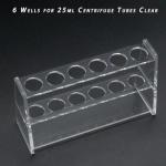 Acrylic Test Tube Holder Rack for 25ml Tubes