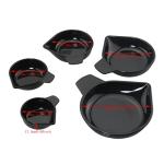 5-Pack Weighing Dishes with Spout - 5 Sizes