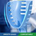 Annhua Autoclavable Dental Impression Trays Set, 10 PCS