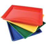 Colorful Messy Play Trays for Kids - Set of 4