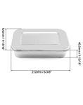 Stainless Steel Organizer Tray Set with Lid