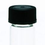 Gold Flake Dust Collection Glass Vials - 12 Pack