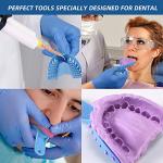 Annhua Autoclavable Dental Impression Trays Set, 10 PCS