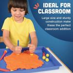 Colorful Messy Play Trays for Kids - Set of 4
