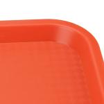 Colorful 9-Piece Plastic Serving Tray Set