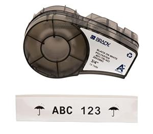 Brady Harsh Environment Polyester Barcode Label 0.75"W