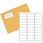 RyhamPaper White Address Labels, 1" X 2-5/8